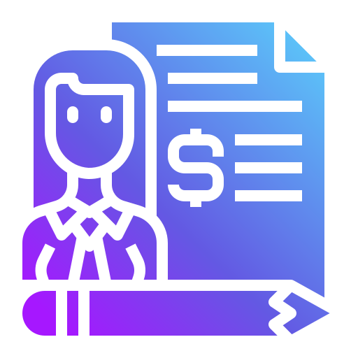 Business woman Generic Flat Gradient icon