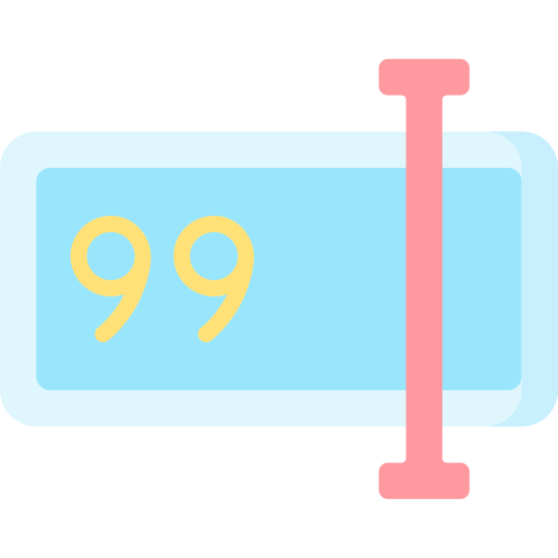 Numeric Special Flat icon