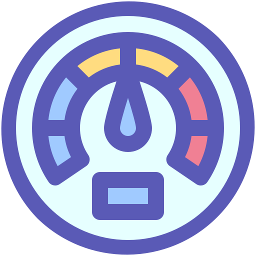 Speed test Generic Outline Color icon