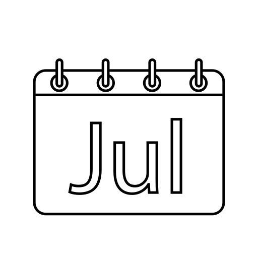 julio Generic Thin Outline icono