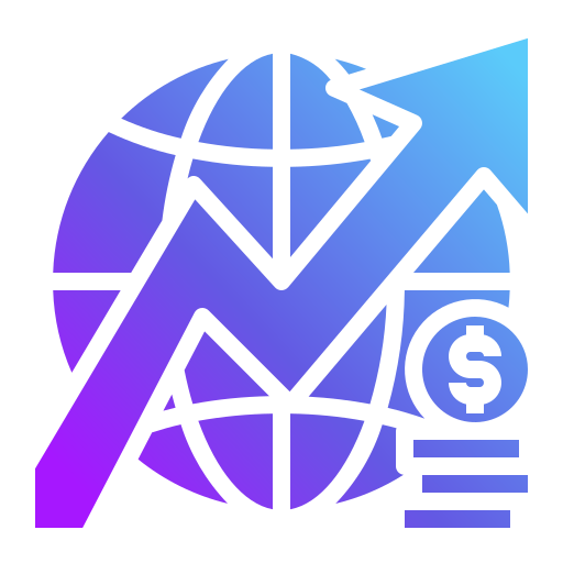 global Generic Flat Gradient icon