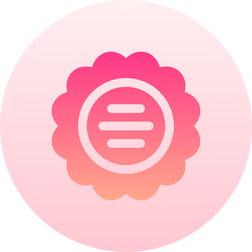 distintivo Basic Gradient Circular icona