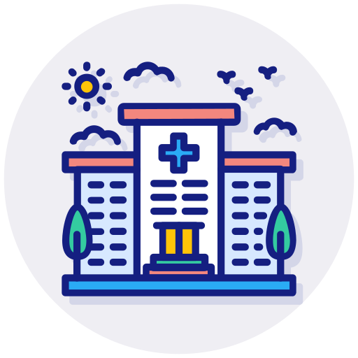 klinika zdrowia Generic Circular ikona