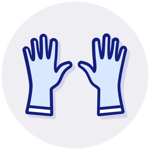 gumowe rękawiczki Generic Circular ikona