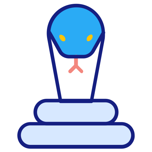 코브라 Generic Outline Color icon
