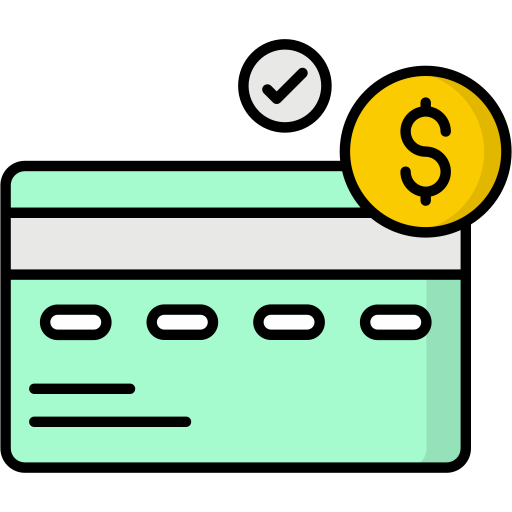 Card payment Generic Outline Color icon