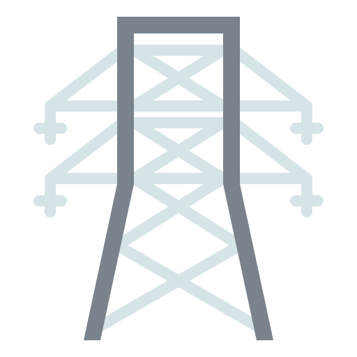 Electric tower Generic Flat icon