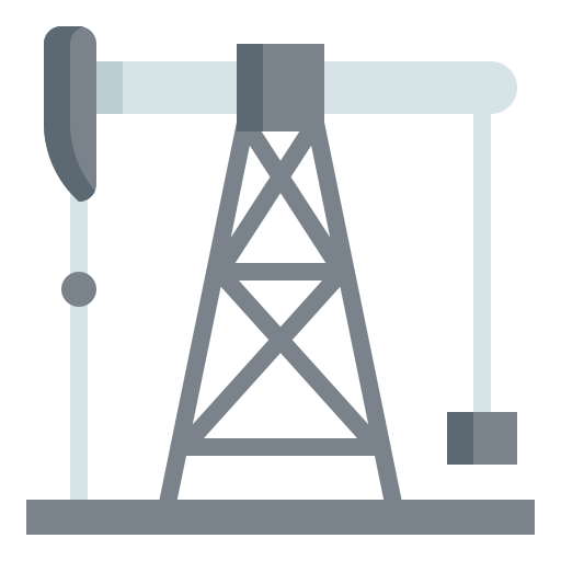 wydobycie ropy naftowej Generic Flat ikona