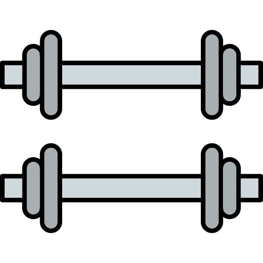 Weight lifting Generic Outline Color icon