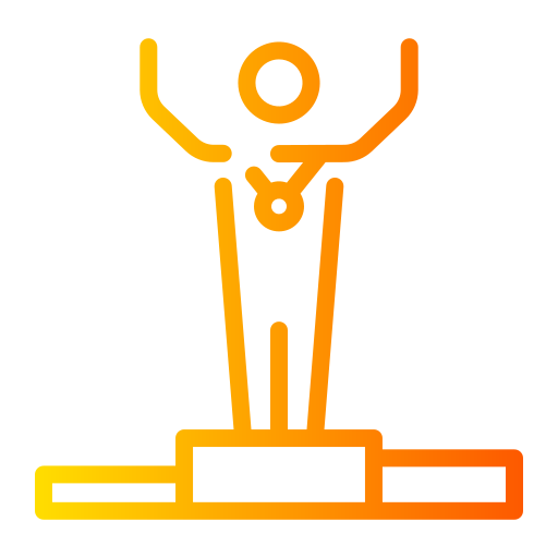 podium Generic Gradient icon