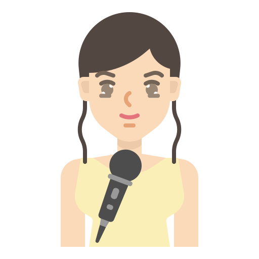 Singer Generic Flat icon