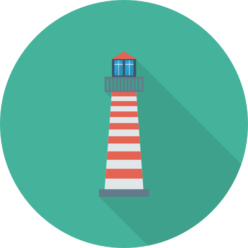 灯台 Dinosoft Circular icon