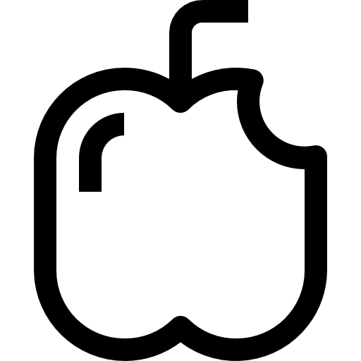 사과 Accurate Lineal icon