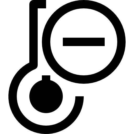 termómetro Accurate Lineal icono