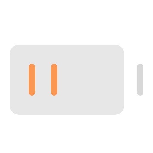 media batería Generic Flat icono