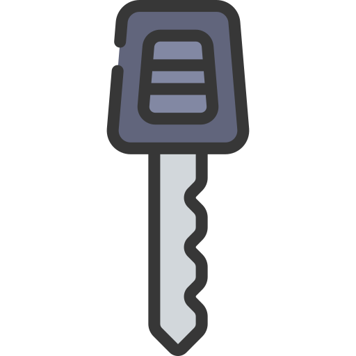 Car key Juicy Fish Soft-fill icon