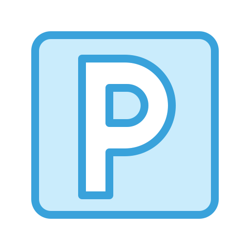 parking Generic Blue Icône