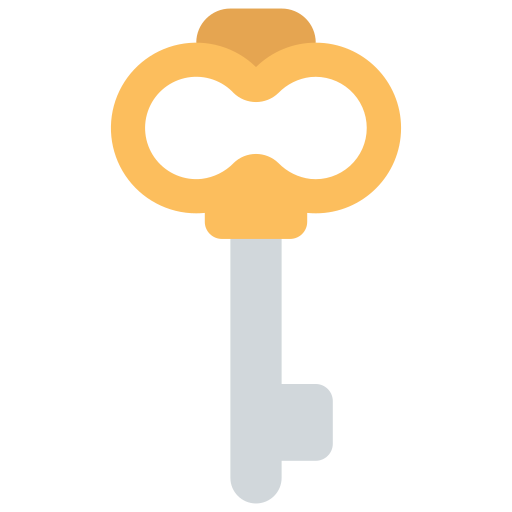 Old key Generic Flat icon