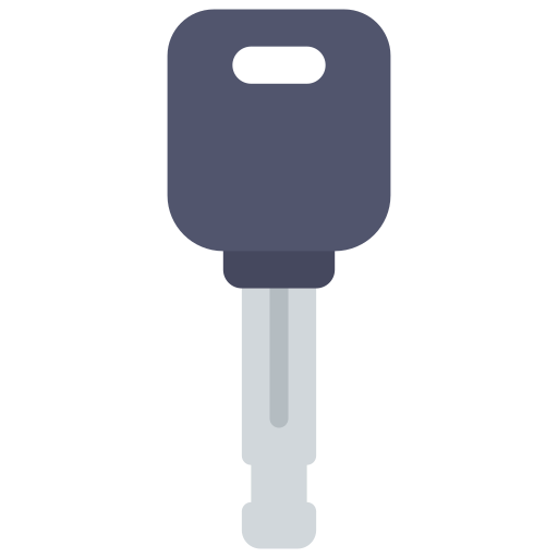 kluczyk samochodowy Generic Flat ikona