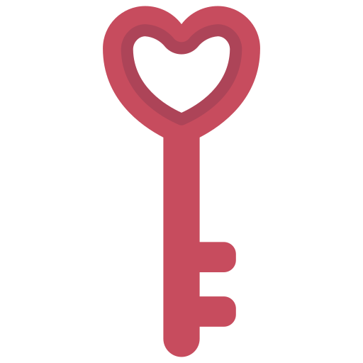 llave de amor Generic Flat icono