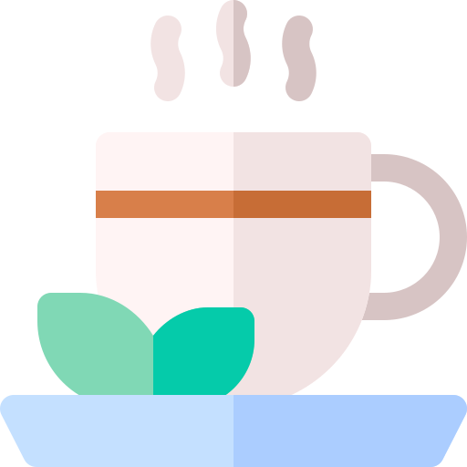 tazza da tè Basic Rounded Flat icona