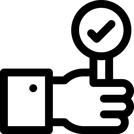 rechts Basic Rounded Lineal icoon