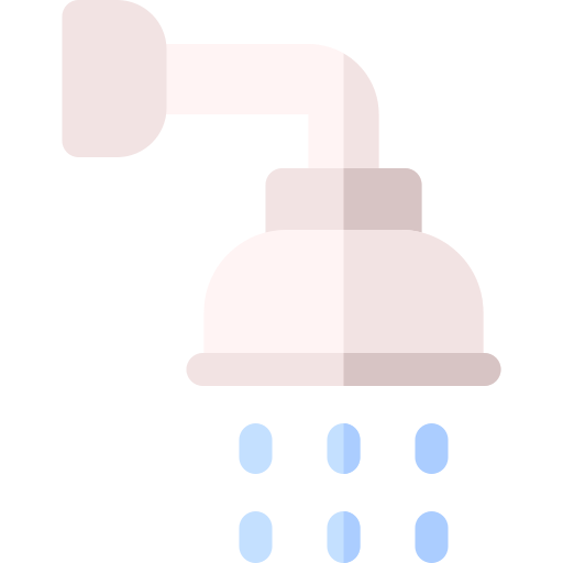 シャワーヘッド Basic Rounded Flat icon