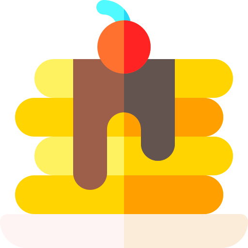 pfannkuchen Basic Rounded Flat icon