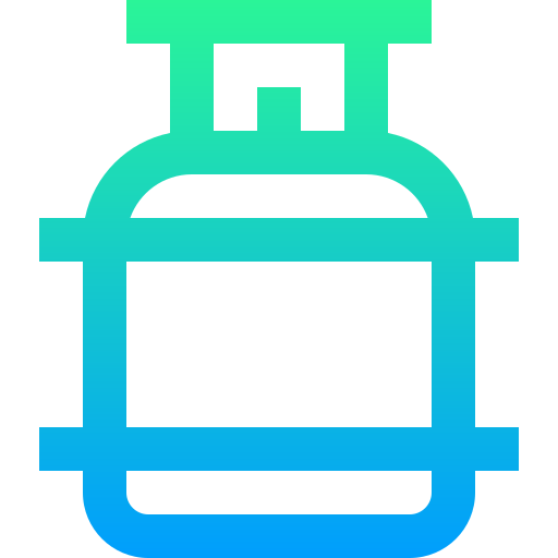 gasbehälter Super Basic Straight Gradient icon