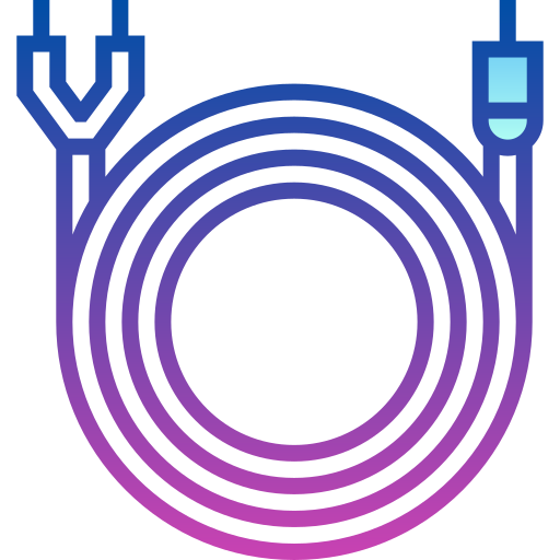 kabel Detailed bright Gradient icoon