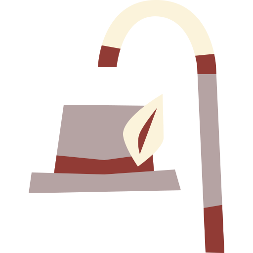 지팡이 Cartoon Flat icon