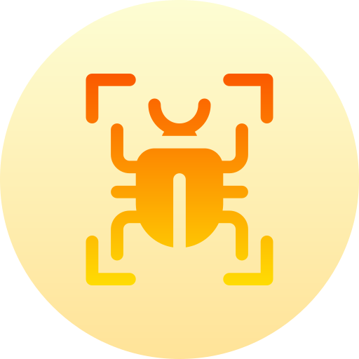 벌레 Basic Gradient Circular icon