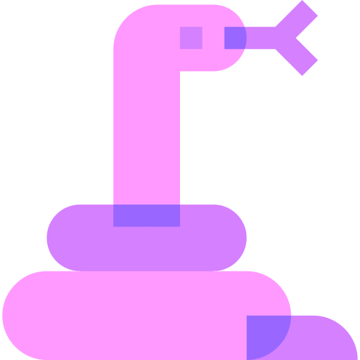 蛇 Basic Sheer Flat icon