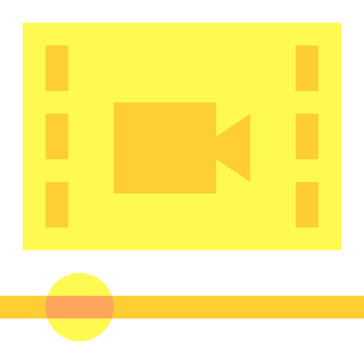 reproductor de video Basic Sheer Flat icono