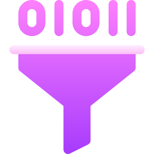 바이너리 Basic Gradient Gradient icon