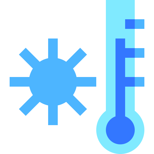 wysoka temperatura Basic Sheer Flat ikona