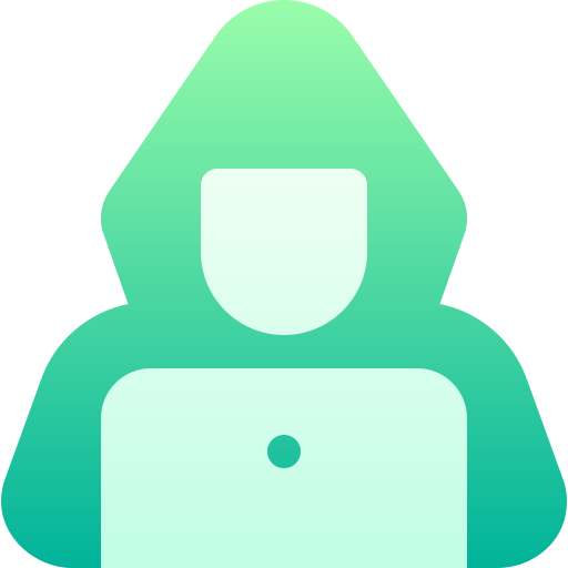 Hacker Basic Gradient Gradient icon