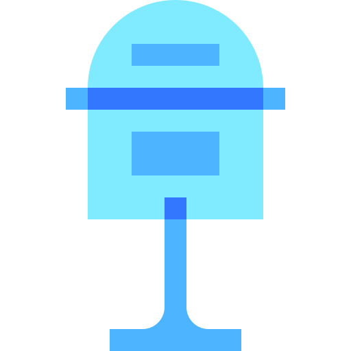 skrzynka pocztowa Basic Sheer Flat ikona