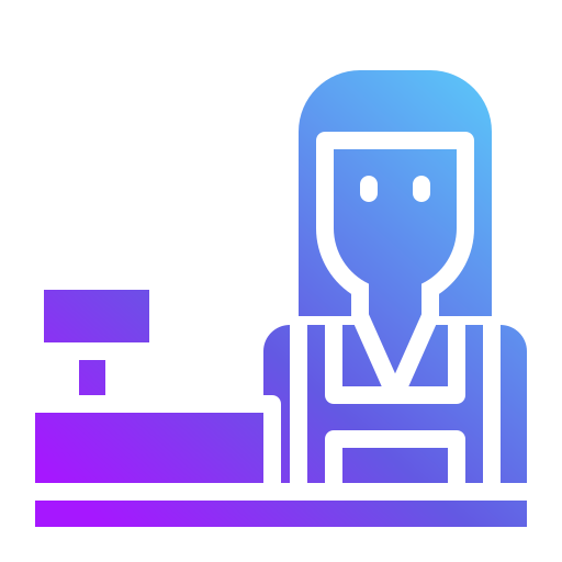 Cashier Generic Flat Gradient icon