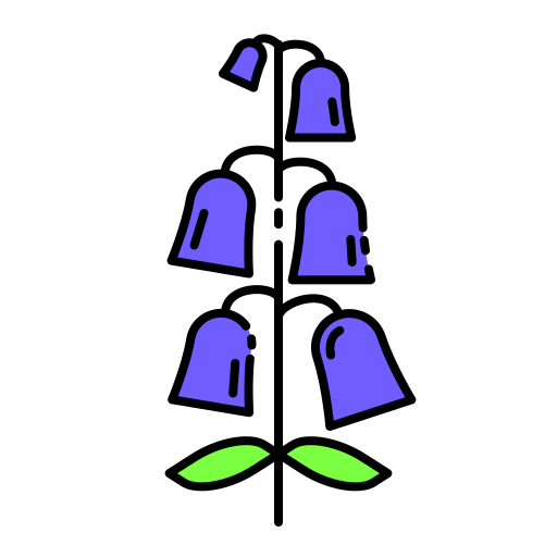 블루벨 Generic Outline Color icon