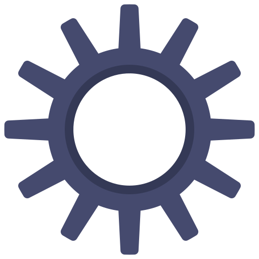 Cog Generic Flat icon