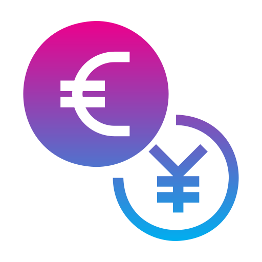 cambio de divisas Generic Flat Gradient icono