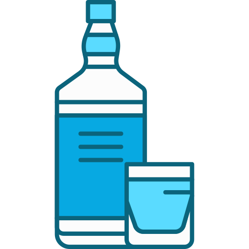 whiskey Generic Blue icon