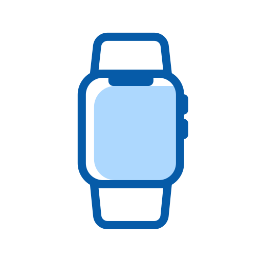 smartwatch Generic Blue icoon