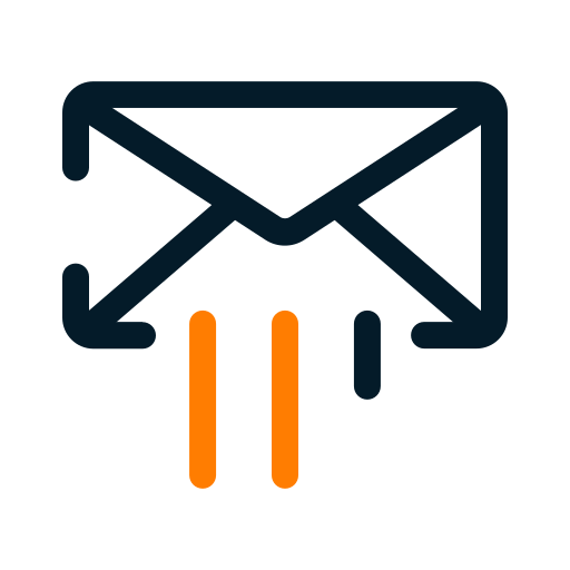 mail senden Generic Outline Color icon