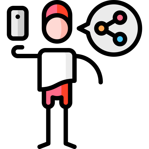 커뮤니티 관리자 Puppet Characters Lineal Color icon