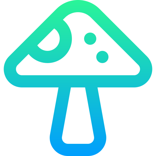 Mushroom Super Basic Straight Gradient icon