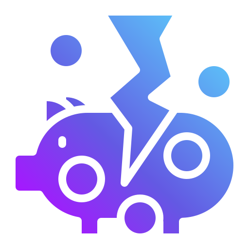 Piggy bank Generic Flat Gradient icon