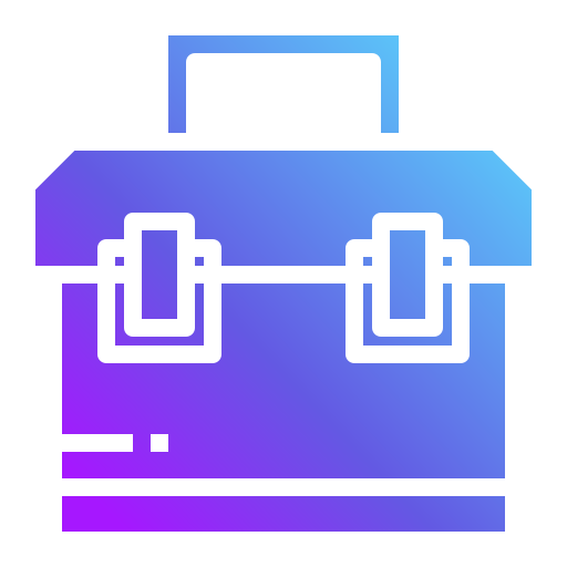 Ящик для инструментов Generic Flat Gradient иконка