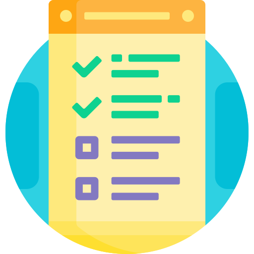 To do list Detailed Flat Circular Flat icon